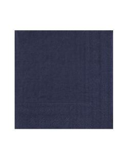 Servilletas cristal Azul Marino 33x33cm Papel 2c 18gr/m2 ***OFERTA DTO NO ACUMULABLE
