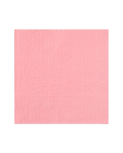 Servilletas cristal Rosa 33x33cm Papel 2c 18gr/m2 ***OFERTA DTO NO ACUMULABLE