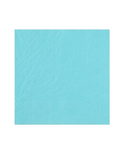 Servilletas cristal Azul Cielo 33x33cm Papel 2c 18gr/m2 ***OFERTA DTO NO ACUMULABLE