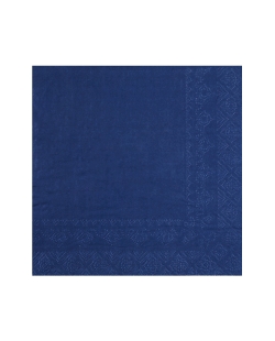 Servilletas cristal Azul Real 33x33cm Papel 2c 18gr/m2 ***OFERTA DTO NO ACUMULABLE
