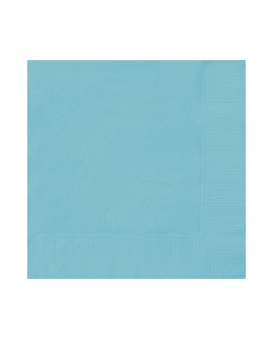Servilletas 33 x 33cm Turquesa ***OFERTA DTO NO ACUMULABLE