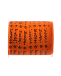 Cinta Halloween Naranja 10mm X 25m Poliprop. ***OFERTA DTO NO ACUMULABLE