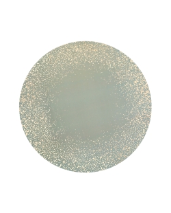 Bajoplato Confeti Oro Verde Oliva 34cm Carton ***OFERTA DTO NO ACUMULABLE