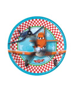 Platos 23cm Aviones (Planes) ***OFERTA DTO NO ACUMULABLE  