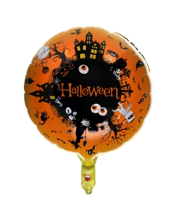 Globo Foil 45cm Casa Encantada Halloween Helio 0.015 m3 ***OFERTA DTO NO ACUMULABLE