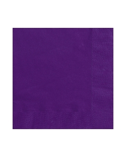 Servilletas 25 x 25cm Morado Oscuro ***OFERTA DTO NO ACUMULABLE