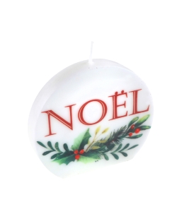 Velas Noel 10X1.5X9cm Parafina Y Plast. ***OFERTA DTO NO ACUMULABLE