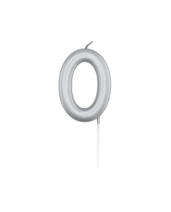 Vela Plata Metal Nº 0