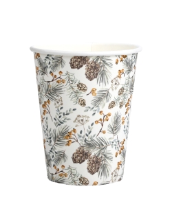 Vasos Poinsetia Oro 7.8X9.7cm 27cl Carton ***OFERTA DTO NO ACUMULABLE