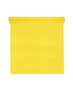 Mantel Harmony Amarillo 120cm Tela opaca polipropileno no tejido 60gr/m2 De 10m ***OFERTA DTO NO ACUMULABLE