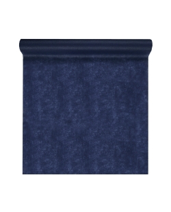 Mantel Harmony Azul Marino 120cm Tela opaca polipropileno no tejido 60gr/m2 De 10m ***OFERTA DTO NO ACUMULABLE
