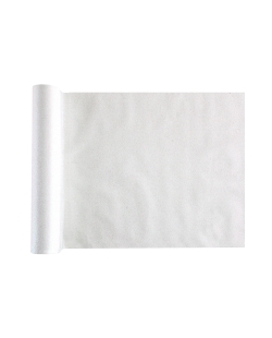 Camino Mesa Brillante Blanco 28cm X 3m Poliester ***OFERTA DTO NO ACUMULABLE