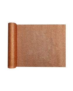 Camino Mesa Brillante Cobre 28cm X 3m Poliester ***OFERTA DTO NO ACUMULABLE
