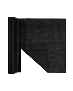 Camino mesa Harmony precorte Negro 40cm Tela opaca polipropileno no tejido 60gr/m2 De 4,8m ***OFERTA DTO NO ACUMULABLE