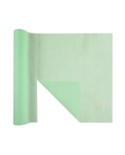 Camino mesa Harmony precorte Verde Menta 40cm Tela opaca polipropileno no tejido 60gr/m2 De 4,8m ***OFERTA DTO NO ACUMULABLE