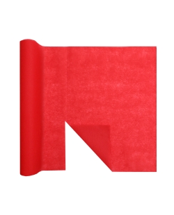 Camino mesa Harmony precorte Rojo 40cm Tela opaca polipropileno no tejido 60gr/m2 De 4,8m ***OFERTA DTO NO ACUMULABLE