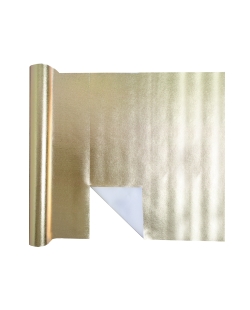 Camino mesa Harmony precorte metal Oro 40cm Tela opaca polipropileno no tejido 60gr/m2 De 4,8m ***OFERTA DTO NO ACUMULABLE