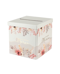 Hucha Amor Floral 20 X 20 X 20cm Carton ***OFERTA DTO NO ACUMULABLE