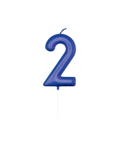 Vela Azul Metal Nº 2