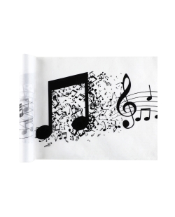 Camino Mesa Musica 30cm X 5m Tejido No Tejido Poliester ***OFERTA DTO NO ACUMULABLE