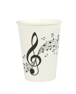 Vasos Musica 7.8 9.7cm 27cl Carton ***OFERTA DTO NO ACUMULABLE