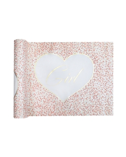 Camino Mesa Girl Rosa 28cm X 3m Poliester Popelina ***OFERTA DTO NO ACUMULABLE