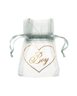 Bolsas Boy Verde 7.5 X 10cm T.Organza ***OFERTA DTO NO ACUMULABLE