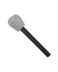 Disfraz Acc. Microfono Gliter