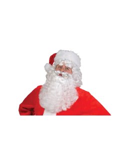 Disfraz Acc: Santa Claus Adult Wig & Beard Sets