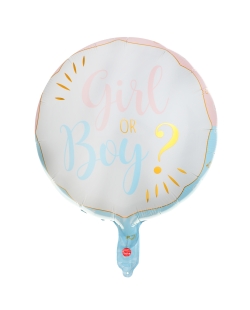 Globo Foil 45cm Girl Or Boy Helio 0.015m3 Al ***OFERTA DTO NO ACUMULABLE
