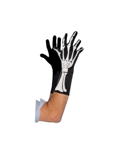 Disfraz Acc. Guantes Esqueleto 3D