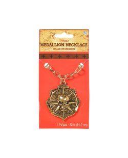 Disfraz Acc Collar Pirate Medallion ***OFERTA DTO NO ACUMULABLE