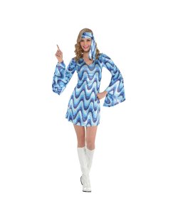 Disfraz Adulto: Chica Disco Talla S ***OFERTA DTO NO ACUMULABLE