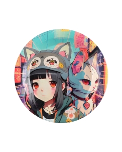 Platos Manga 22.5cm Carton ***OFERTA DTO NO ACUMULABLE