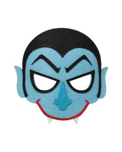 DISFRAZ ACC: MASCARA FELPA VAMPIRO 