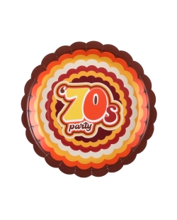 Platos Años 70 23cm Carton ***OFERTA DTO NO ACUMULABLE