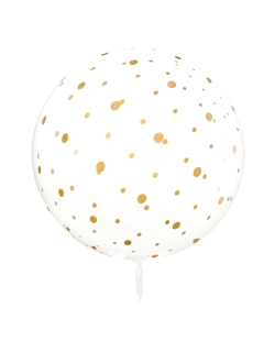 Globos Bobo Topos Oro 60cm Plast. ***OFERTA DTO NO ACUMULABLE