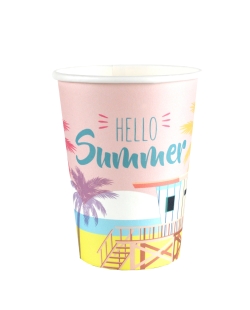 Vasos Verano 7.8 X 9.7cm 27cl Carton ***OFERTA DTO NO ACUMULABLE