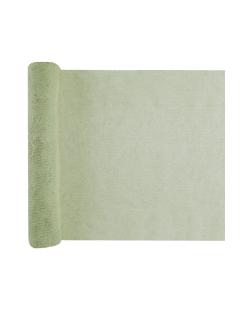 Camino Mesa Verde Oliva 36cm X 5m Algodon ***OFERTA DTO NO ACUMULABLE