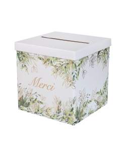 Hucha Follaje Verde 20 X 20 X 20cm Carton ***OFERTA DTO NO ACUMULABLE