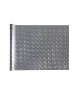 Camino Mesa Brillante Plata 27cm X 3m Poliester ***OFERTA DTO NO ACUMULABLE
