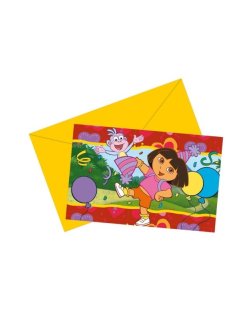 Invitaciones DORA (6 Invitaciones) ***OFERTA DTO NO ACUMULABLE  