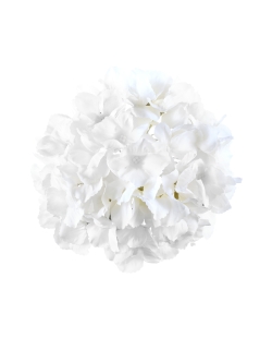 Deco Flor Hortensia Blanco 20cm Poliester ***OFERTA DTO NO ACUMULABLE