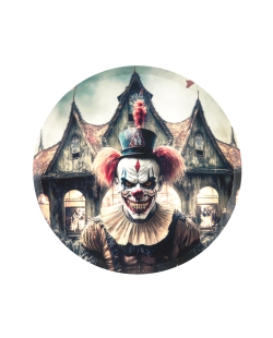 Platos Payaso Asesino 22.5cm Carton ***OFERTA DTO NO ACUMULABLE