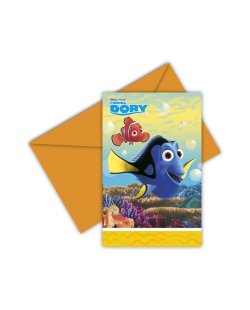 Invitaciones y sobres Finding Dory ***OFERTA DTO NO ACUMULABLE  
