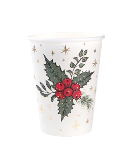 Vasos Muerdago 7.8X9.7cm 27cl Carton ***OFERTA DTO NO ACUMULABLE