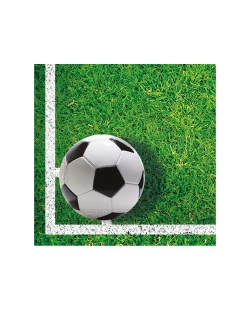 Servilletas 33X33cm Futbol