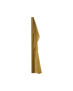 Rollo Mantel Plastico Dorado 1X30m