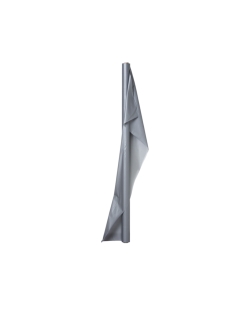 Rollo Mantel Plastico Plateado 1X30m