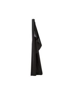 Rollo Mantel Plastico Negro Medianoche 1X30m